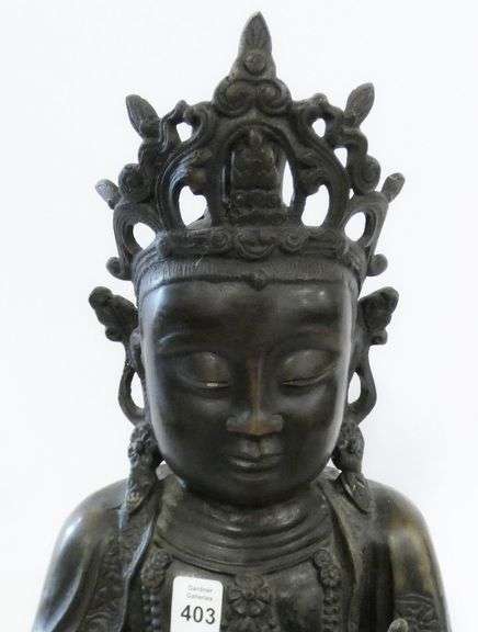 BRONZE "BUDDHA" SCULPTURE