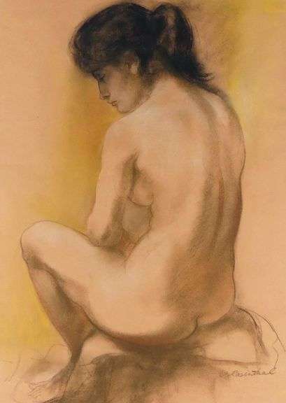 PASTEL DRAWING BY JOE ROSENTHAL