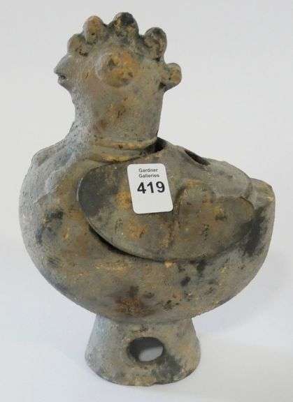 CAST IRON "CHICKEN" INCENSE BURNER