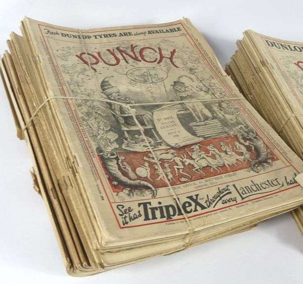 COLLECTION OF PUNCH MAGAZINE