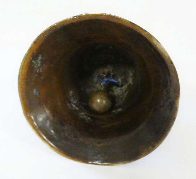 VINTAGE BRONZE HAND BELL