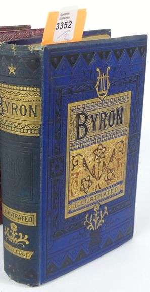 19TH CENTURY LORD BYRON & TENNYSON VOLUMES
