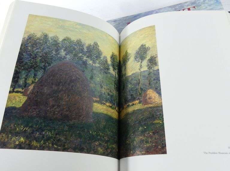 TWO CLAUDE MONET ART BOOKS
