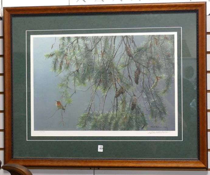 FRAMED LIMITED EDITION ROBERT BATEMAN PRINT