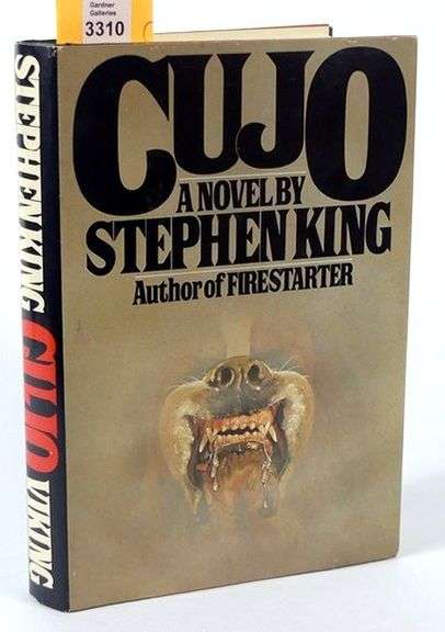"CUJO" BY STEPHEN KING FIRST EDITION