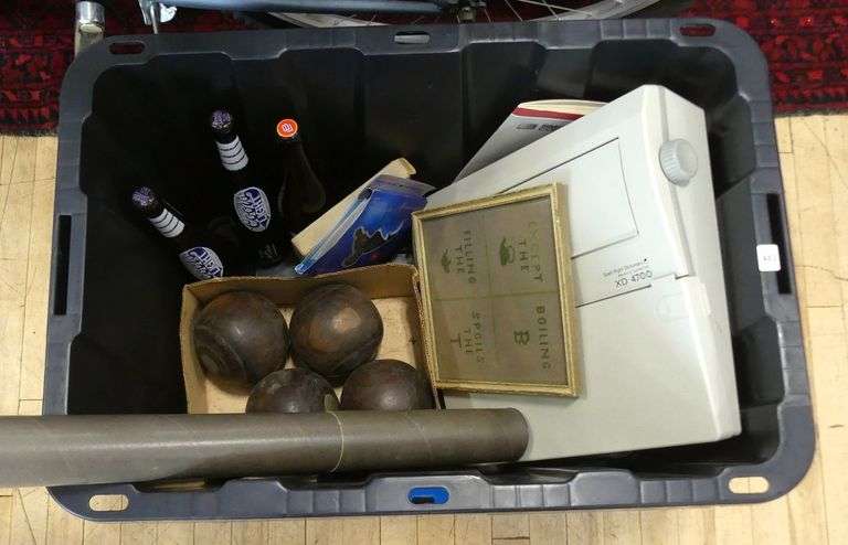 BIN LOT OF ESTATE ITEMS