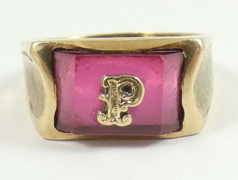 MEN'S GOLD SIGNET RING
