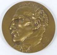 ARTURO TOSCANINI 1952 BRONZE MEDALLION