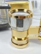 OPERA GLASSES, SCENT BOTTLES, CRUET SET