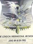 FOUR LONDON AIR SHOW POSTERS