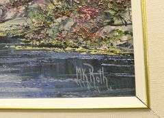 MK ROTH OIL PAINTING