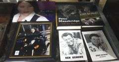 AUTOGRAPHED PHOTOS AND BOOKS