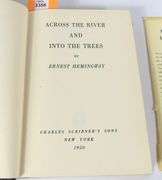 "ACROSS THE RIVER AND INTO THE TREES" BY ERNEST HEMINGWAY