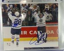 BINDER OF TORONTO MAPLE LEAFS AUTOGRAPHED PHOTOS