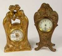 2 BOUDOIR CLOCKS