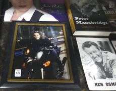 AUTOGRAPHED PHOTOS AND BOOKS