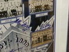 AUTOGRAPHED "TORONTO MAPLE LEAFS" PRINT AND BOBBY ORR PRINT