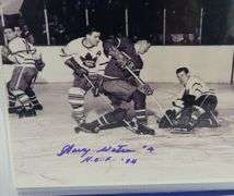BINDER OF TORONTO MAPLE LEAFS AUTOGRAPHED PHOTOS