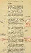 TOM WOLFE'S "THE PAINTED WORD" ESSAY PROOF WITH HANDWRITTEN NOTES & CORRECTIONS