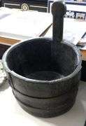 TWO BUCKETS AND FOOT WARMER