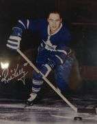 BINDER OF TORONTO MAPLE LEAFS AUTOGRAPHED PHOTOS