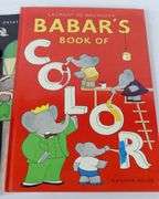 5 VINTAGE "BABAR" CHILDREN'S BOOKS