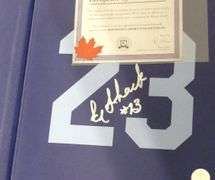 THREE AUTOGRAPHED HOCKEY BOOKS