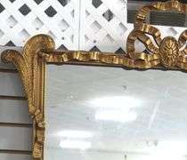 LARGE GILTWOOD WALL MIRROR