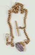 ANTIQUE GOLD WATCH CHAIN