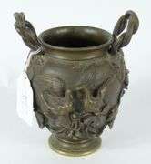 ANTIQUE BRONZE CABINET VASE