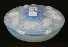 FRENCH ART GLASS BOX