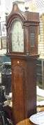 GEORGIAN OAK TALL CASE CLOCK