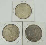 3 U.S. SILVER DOLLARS