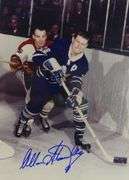 BINDER OF TORONTO MAPLE LEAFS AUTOGRAPHED PHOTOS