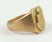 GOLD SCHOOL RING