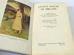 "ANNE'S HOUSE OF DREAMS" BY L.M. MONTGOMERY FIRST EDITION