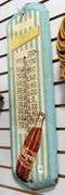 TIN "HIRES" ADVERTISING THERMOMETER