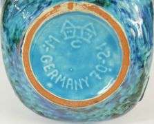 WEST GERMAN ART POTTERY VASE