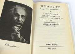 "RELATIVITY: THE SPECIAL & THE GENERAL THEORY" BY ALBERT EINSTEIN