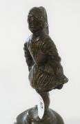 VINTAGE BRONZE HAND BELL