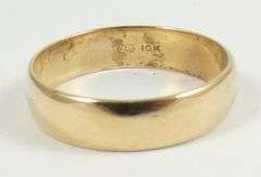 PLAIN GOLD BAND