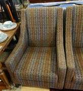 PAIR OF MODERN LOUNGE CHAIRS