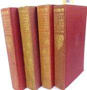 SET OF FOUR ANTIQUE POETRY BOOKS