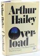 SIGNED ARTHUR HAILEY NOVEL "OVER-LOAD"