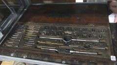ANTIQUE MACHINIST'S TAP AND DIE SET