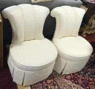 PAIR OF DECORATOR CHAIRS