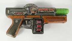 3 TINPLATE TOY GUNS