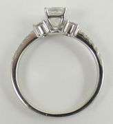 CERTIFIED EMERALD CUT DIAMOND RING