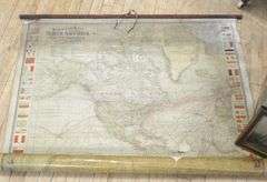 BOX LOT OF ARTWORK AND MAPS