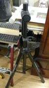 INDUSTRIAL LIGHTS, TRIPOD STAND AND WORK TABLE